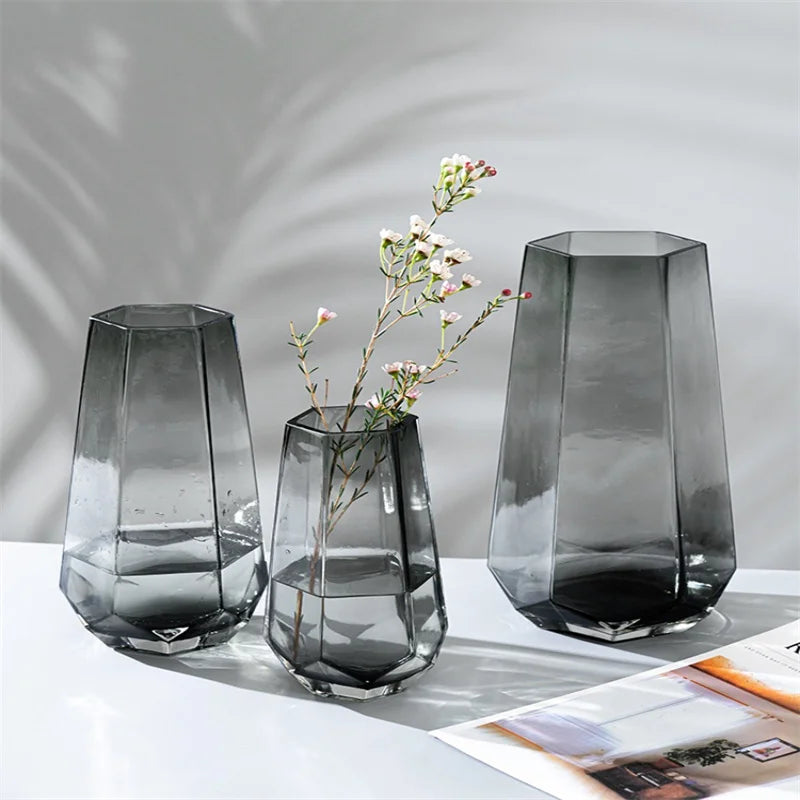 Flower Arrangement Glass Vase - Ibis boutique 