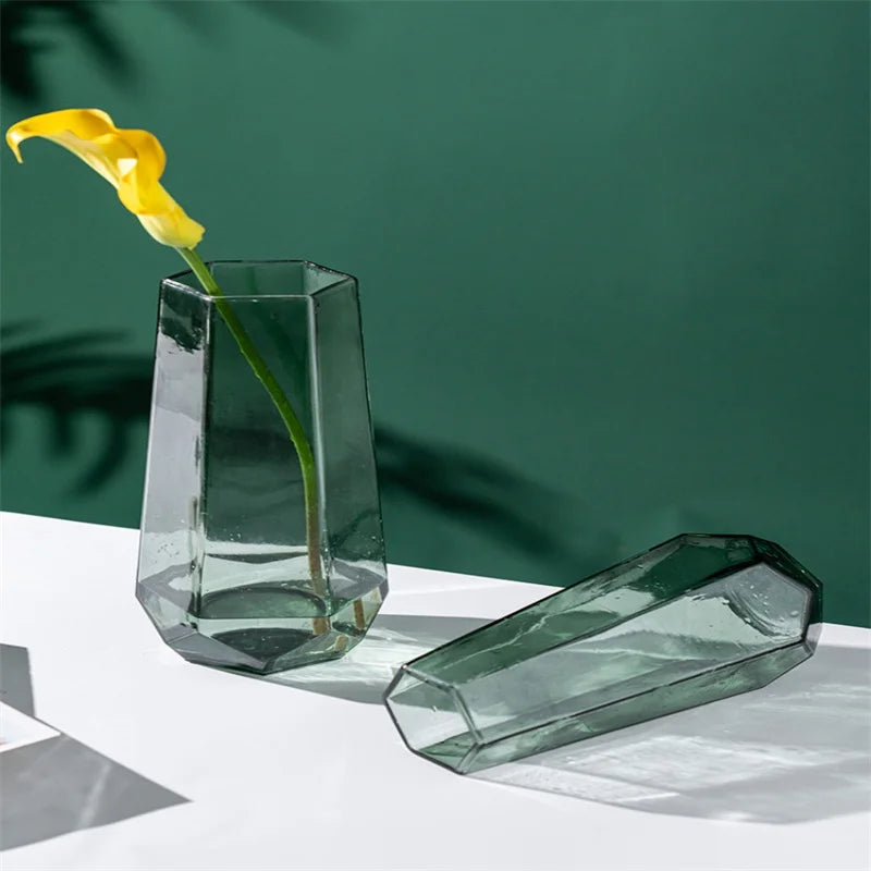 Flower Arrangement Glass Vase - Ibis boutique 