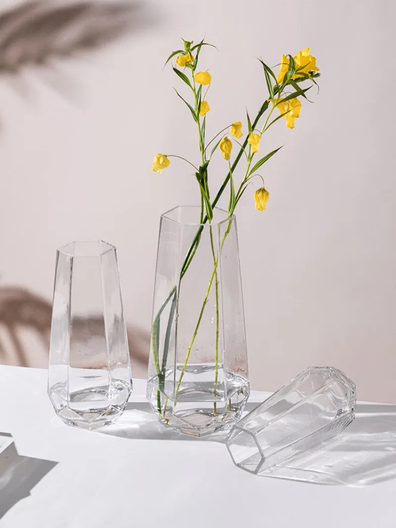 Flower Arrangement Glass Vase - Ibis boutique 